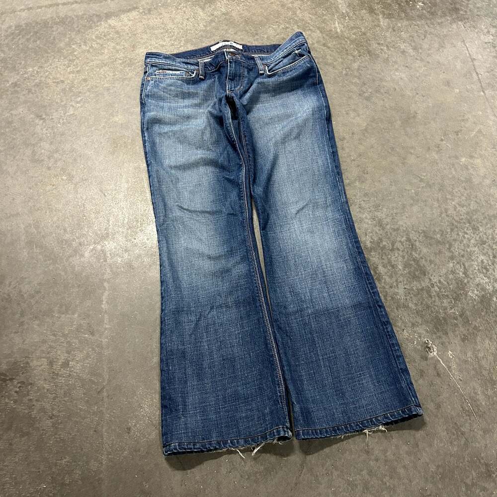 Joe's Jeans Women's Blue Medium Wash Flare Denim Jeans Size W31